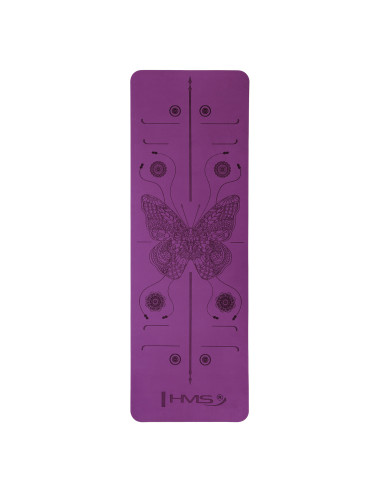 ПОСТИЛКА ЗА ЙОГА TPE VIOLET HMS