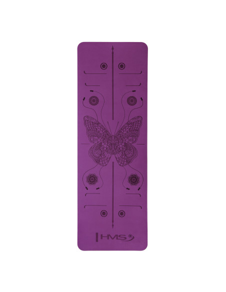 ПОСТИЛКА ЗА ЙОГА TPE VIOLET HMS