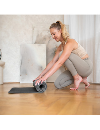 ПОСТЪЛКА ЗА ЙОГА TPE СИВА HMS