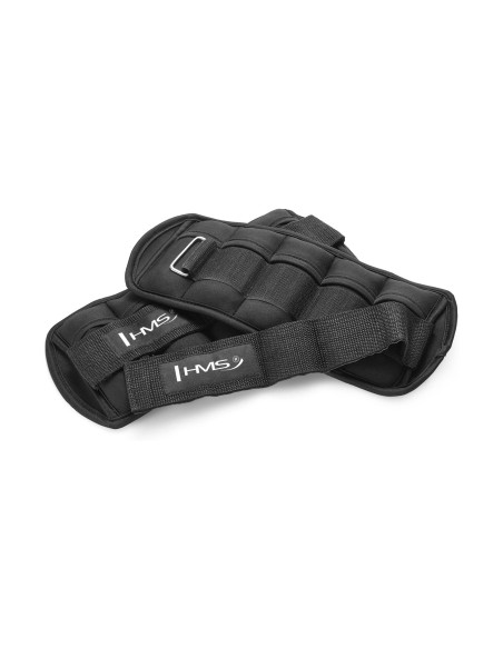 Регулируеми маншети за тежести на глезена и китката 2 x 2,5 kg HMS