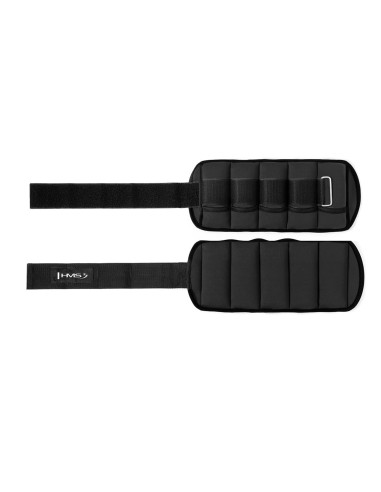 Регулируеми маншети за тежести на глезена и китката 2 x 2,5 kg HMS