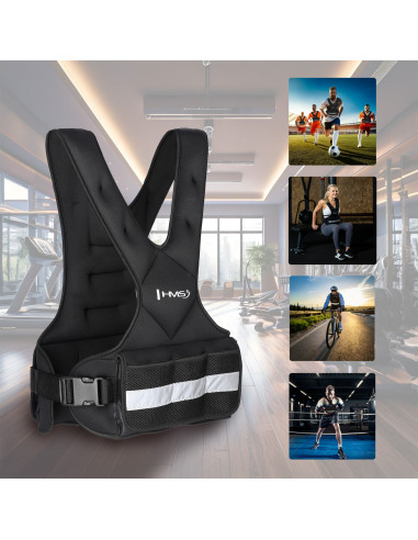 ЖИЛЕТКА С РЕГУЛИРАНЕ НА ТЕЖЕСТИ 9 КГ HMS