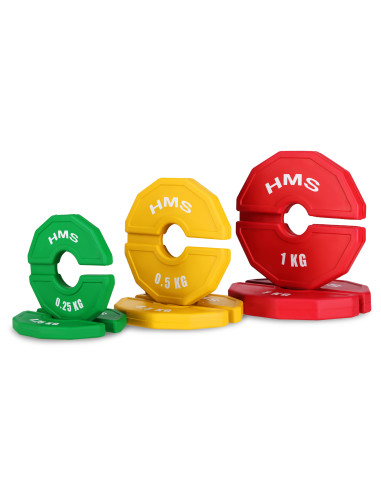 (2 x 1 kg) скоба тежест за силови и фитнес уреди 2 x 1 kg HMS