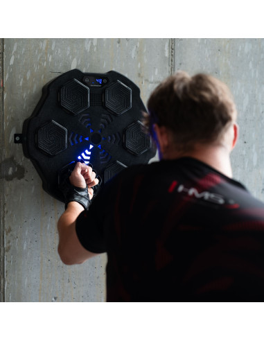 ЕЛЕКТРОНЕН БОКС СТЕНА BLUETOOTH С МУЗИКА И РЪКАВИЦИ HMS