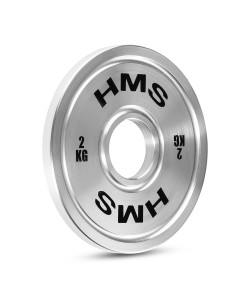 КАЛИБРИРАНА ОЛИМПИЙСКА СТОМАНЕНА ТЕЖЕСТ ПЛОЧА 2,0 KG HMS