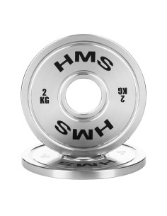 КАЛИБРИРАНА ОЛИМПИЙСКА СТОМАНЕНА ТЕЖЕСТ ПЛОЧА 2,0 KG HMS 2