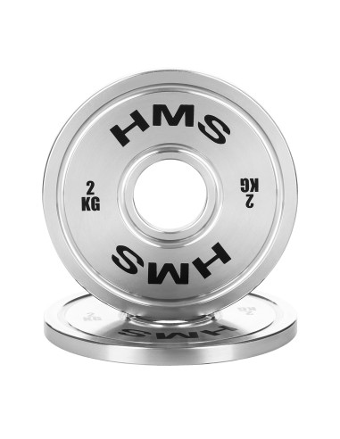 КАЛИБРИРАНА ОЛИМПИЙСКА СТОМАНЕНА ТЕЖЕСТ ПЛОЧА 2,0 KG HMS