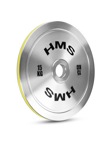 КАЛИБРИРАНА ОЛИМПИЙСКА СТОМАНЕНА ПЛОЧА 15 KG HMS