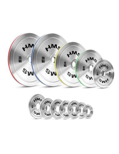 КАЛИБРИРАНА ОЛИМПИЙСКА СТОМАНЕНА ПЛОЧА 25 KG HMS