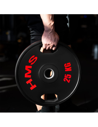 (2 x 25 kg) гумирана олимпийска табела с тежести 2 x 25 kg HMS