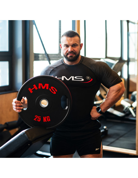 (2 x 25 kg) гумирана олимпийска табела с тежести 2 x 25 kg HMS