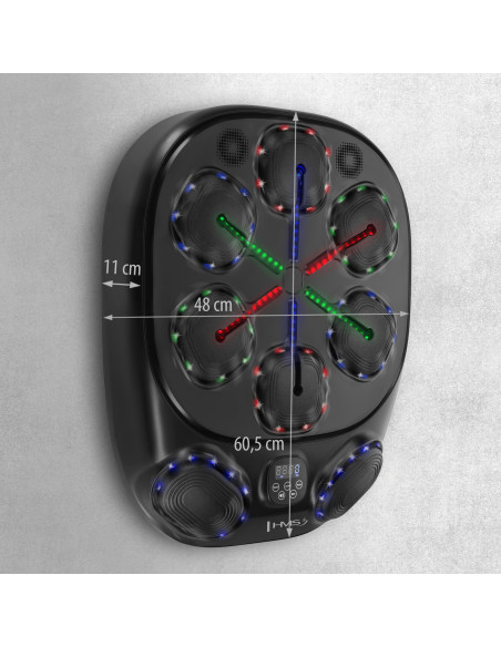 ЕЛЕКТРОНЕН БОКС СТЕНА BLUETOOTH С МУЗИКА, РЪКАВИЦИ И 4000MAH БАТЕРИЯ HMS