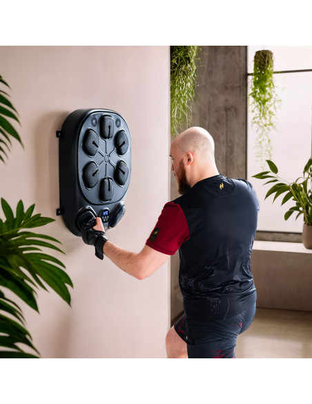 ЕЛЕКТРОНЕН БОКС СТЕНА BLUETOOTH С МУЗИКА, РЪКАВИЦИ И 4000MAH БАТЕРИЯ HMS