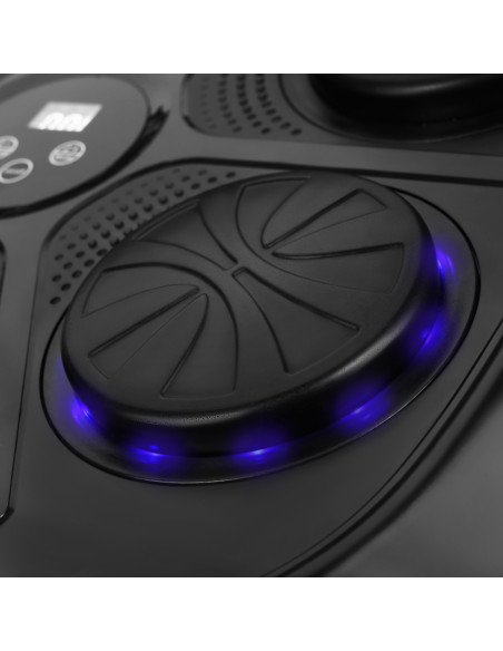 ЕЛЕКТРОНЕН БОКС СТЕНА BLUETOOTH С МУЗИКА И РЪКАВИЦИ HMS