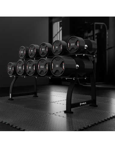 47,5 KG ПОЛИУРЕТАНОВ ДЪМБЕЛ CPU HMS