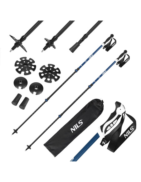 СИНИ ТРЕКИНГ ЩОКИ АЛУМИНИЕВИ NILS