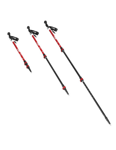 ЧЕРВЕНИ ТРЕКИНГ ЩОКИ АЛУМИНИЕВИ NILS