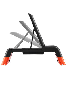 ПРОФЕСИОНАЛНА АЕРОБНА СТЪПКА ДЪСКА С ФУНКЦИЯ ЛЕЖКА КОМЕРСИАЛЕН HMS 2