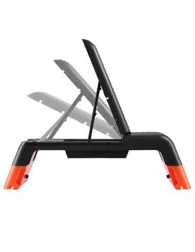 ПРОФЕСИОНАЛНА АЕРОБНА СТЪПКА ДЪСКА С ФУНКЦИЯ ЛЕЖКА КОМЕРСИАЛЕН HMS