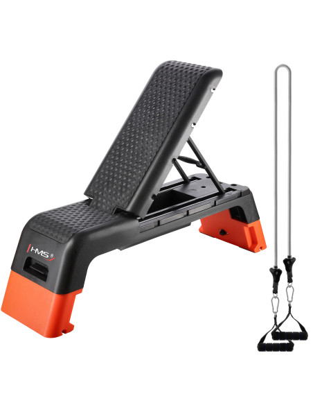 ПРОФЕСИОНАЛНА АЕРОБНА СТЪПКА ДЪСКА С ФУНКЦИЯ ЛЕЖКА КОМЕРСИАЛЕН HMS
