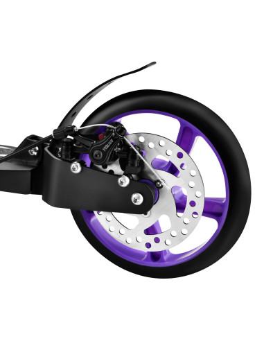 ВИОЛЕТОВ СКУТЕР С ДИСКОВА СПИРАЧКА NILS EXTREME