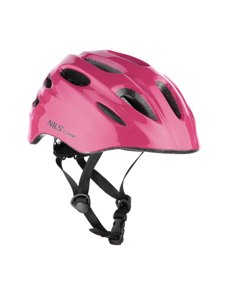 LED РОЗОВА РАЗМЕР S (47-55см) КАСКА NILS EXTREME