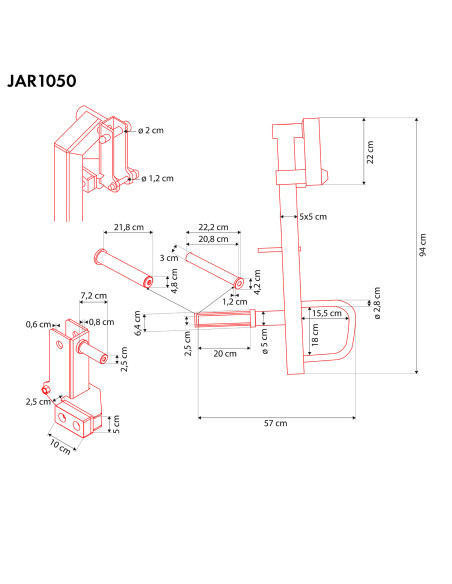 JAMMER ARMS – ПРИТИСКАЩИ РАМЕНА HMS