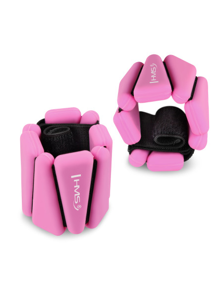РОЗОВИ СИЛИКОНОВИ ТЕЖЕСТИ ЗА УПРАЖНЕНИЯ НА ГЛЕЗЕНИТЕ И КИТКИТЕ HMS