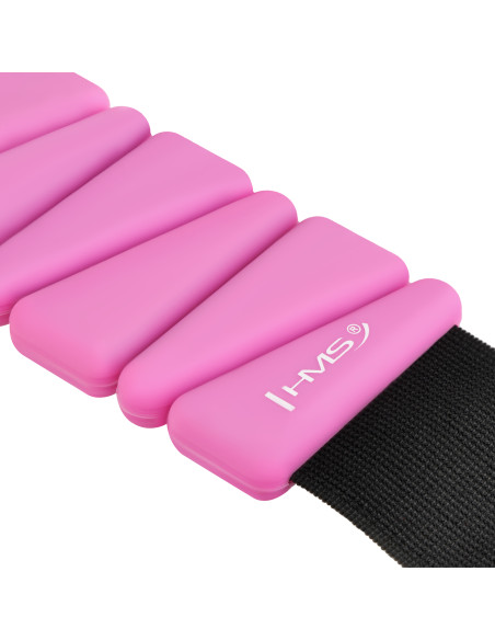 РОЗОВИ СИЛИКОНОВИ ТЕЖЕСТИ ЗА УПРАЖНЕНИЯ НА ГЛЕЗЕНИТЕ И КИТКИТЕ HMS