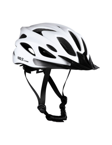 КАСКА БЯЛА РАЗМЕР M (51-60CM) NILS EXTREME