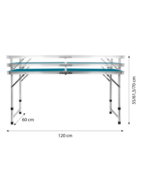 КОМПЛЕКТ МАСА И СТОЛОВЕ СИН NILS CAMP