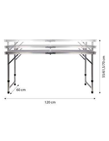 ТЪМНО СИВА МАСА KEMPING NILS CAMP