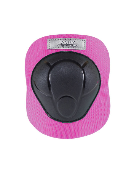 Комплект протектори Nils Extreme черни / розови H210 размер L