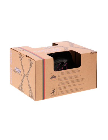 ЧЕРНО-РОЗОВ РАЗМЕР S (50-59 СМ) КАСКА NILS EXTREME