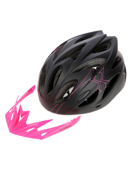 ЧЕРНО-РОЗОВ РАЗМЕР S (50-59 СМ) КАСКА NILS EXTREME