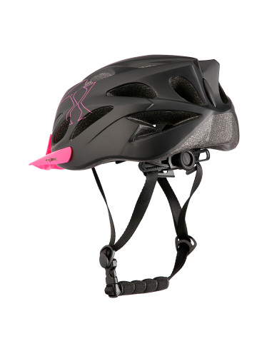 ЧЕРНО-РОЗОВ РАЗМЕР S (50-59 СМ) КАСКА NILS EXTREME