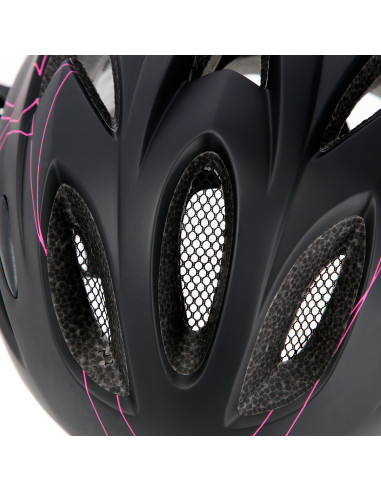 ЧЕРНО-РОЗОВ РАЗМЕР S (50-59 СМ) КАСКА NILS EXTREME