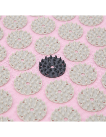 РОЗОВ КОМПЛЕКТ АКУПРЕСУРНА ПОСТИЛКА HMS PREMIUM