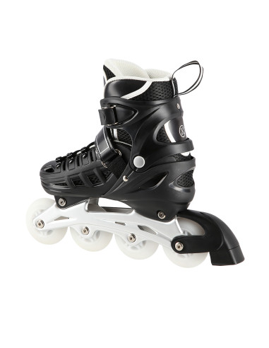 КЪНКИ 4-В-1 ЧЕРНИ LED РАЗМЕР S(31-34) СЪС СМЕНЯЕМОТО ХОКЕЙНО ОСТРИЕ NILS EXTREME