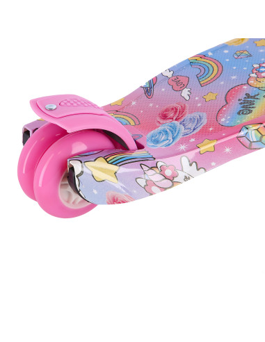 РОЗОВ ДЕТСКИ СКУТЕР NILS FUN