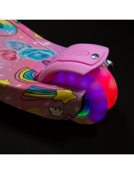 РОЗОВ ДЕТСКИ СКУТЕР NILS FUN