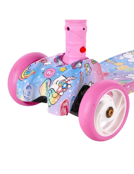 РОЗОВ ДЕТСКИ СКУТЕР NILS FUN