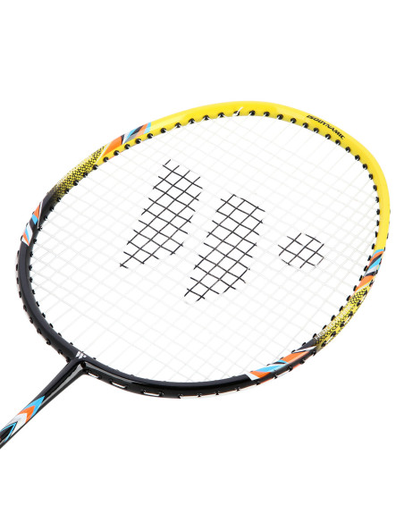 777K КОМПЛЕКТ ХИЛКА ЗА БАДМИНТОН ЛАЙМ ЗЕЛЕН+ЧЕРВЕН + КАПАПАНЦИ 3 БР. ПОЖЕЛАНИЕ