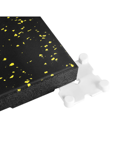 ГУМЕНА ПОДЛОЖКА ЗА ФИТНЕС ОБОРУДВАНЕ ЧЕРНО/ЖЪЛТО ВТОРИ ИЗБОР