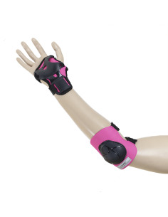 ЧЕРНО-РОЗОВ КОМПЛЕКТ ПРОТЕКТОРИ NILS EXTREME РАЗМЕР M 2