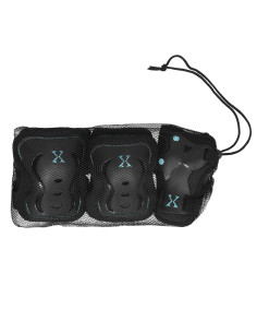 ЧЕРНО-МЕНТОВО ЗЕЛЕН КОМПЛЕКТ РАЗМЕР S ОТ NILS EXTREME PROTECTORS 2