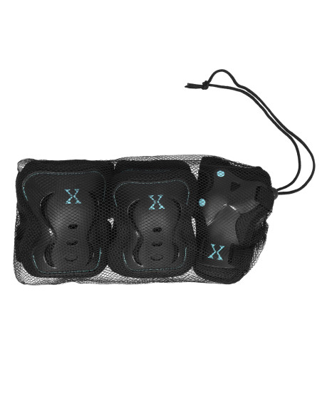 ЧЕРНО-МЕНТОВО ЗЕЛЕН КОМПЛЕКТ РАЗМЕР XL ОТ NILS EXTREME PROTECTORS