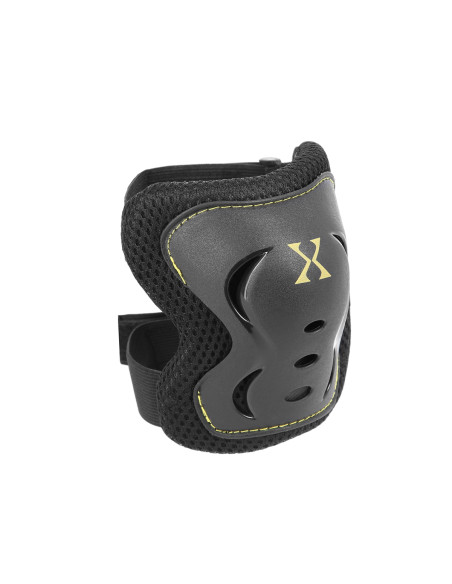 ЧЕРНО-ЖЪЛТ КОМПЛЕКТ ПРОТЕКТОРИ NILS EXTREME РАЗМЕР L