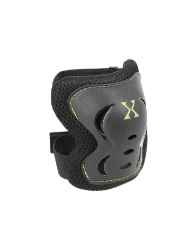 ЧЕРНО-ЖЪЛТ КОМПЛЕКТ ПРОТЕКТОРИ NILS EXTREME РАЗМЕР XL