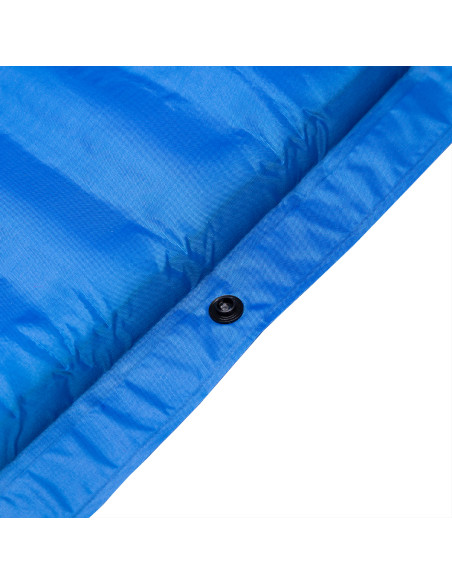 СИНЯ САМОНАДУВАЩА ПОСТИЛКА С ВЪЗГЛАВНИЦАТА NILS CAMP